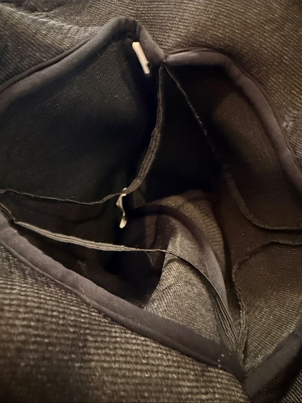 Witch Halloween Costume: Black Velvet Witch Hat - Home Accents - Picture 5 of 6